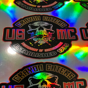 Holographic Crayon Eater