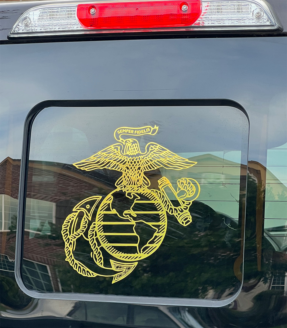 USMC Eagle Globe and Anchor Metallic Transfer - Image 4
